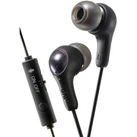 GUMY GAMER EARBUDS WITH MICROPHONE (BLACK)