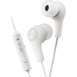 GUMY GAMER EARBUDS WITH MICROPHONE (WHITE)