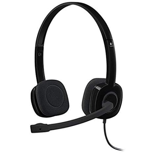 Logitech Headset Stereo H151 Black 3.5mm