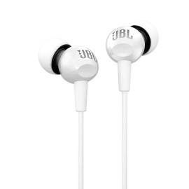 In-Ear Headphones With Microphone (White)