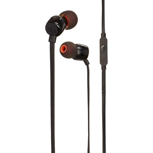 JBL Headphone T110 Wired - In-ear - Black