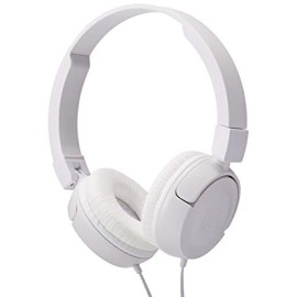 JBL Headphone T450 Wired - On-ear - White