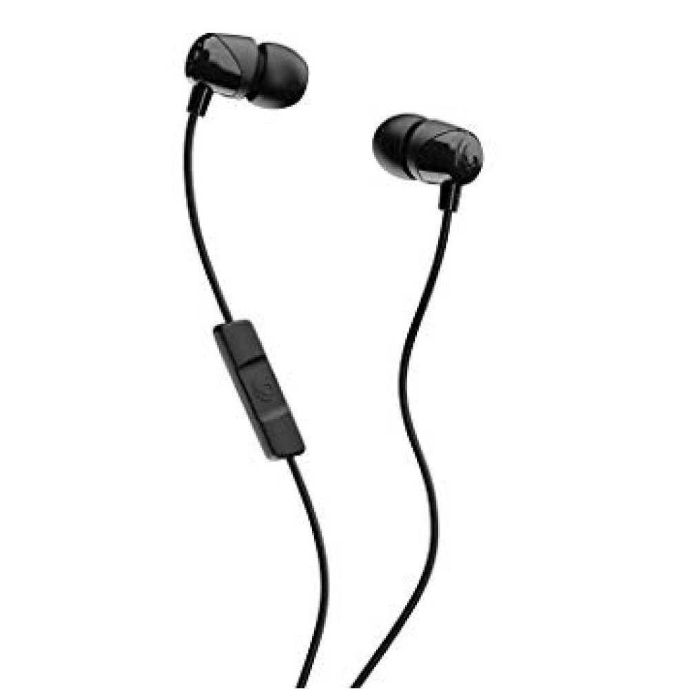 Skullcandy Jib In-Ear Earbuds With Microphone (Black)