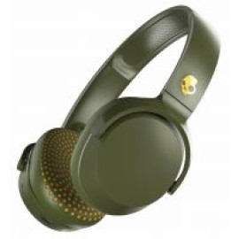 Skullcandy Riff Bluetooth On-Ear Headphones With Microphone (Moss/Olive)