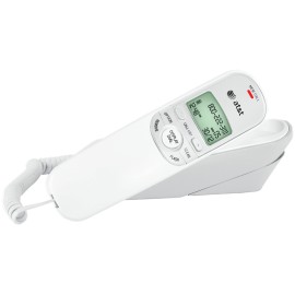 AT&T Corded Trimline Phone with Caller ID (White)