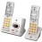 AT&T DECT 6.0 Expandable Cordless Phone System for Landline, Digital Answering System, Caller ID/Call Waiting, and Large Buttons (2 Handset)