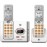 AT&T DECT 6.0 Expandable Cordless Phone System for Landline, Digital Answering System, Caller ID/Call Waiting, and Large Buttons (2 Handset)