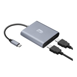 Adesso USB-C to Dual-HDMI Adapter