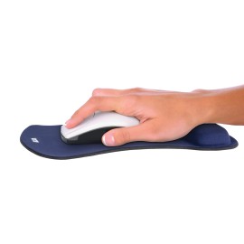 Allsop Ergoprene Gel Mouse Pad With Wrist Rest (Blue)