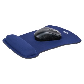 Allsop Ergoprene Gel Mouse Pad With Wrist Rest (Blue)