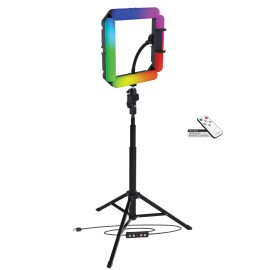 Bower WA-MOD4RGB RGB Quad Modular Light Kit with Tripod, Black