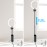 Bower Wireless Creator Collapsible 12-In. White and RGB Ring Light, Black