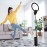 Bower Wireless Creator Collapsible 12-In. White and RGB Ring Light, Black