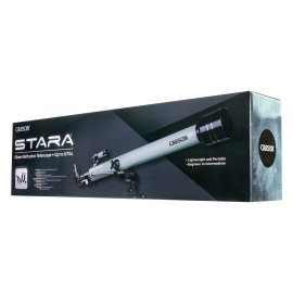 CARSON STARA SR-100 60-mm Aperture 45-mm to 675-mm Focal Length Refractor Telescope with 7-Piece Accessory Kit