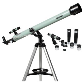 CARSON STARA SR-100 60-mm Aperture 45-mm to 675-mm Focal Length Refractor Telescope with 7-Piece Accessory Kit