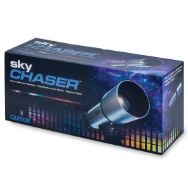 CARSON SkyChaser 70 mm Refractor Beginner Telescope with Tabletop Tripod