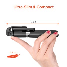 HyperGear SnapShot Wireless Selfie Stick with Tripod and Bluetooth Remote