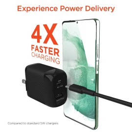 Hypergear Speedboost 25-Watt Pd Dual-Output Usb-C Wall Charger Kit
