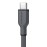 HyperGear USB-C to Lightning 10-Ft. Charge and Sync Flexi Pro Soft-Touch Silicone Fast Charge Cable, for Smartphones and Tablets (Gray)