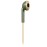 JVC Wired Retro In-Ear Earbuds with In-Line Mic/Remote and 3.5-mm Connector, HAF19M (Green)