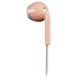 JVC Retro In-Ear Wired Earbuds with Microphone (Pink)