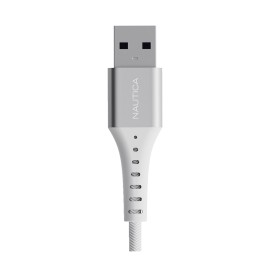 Nautica 4-Ft. 15-Watt USB-A to USB-C Cable, Urban CB200 (White)