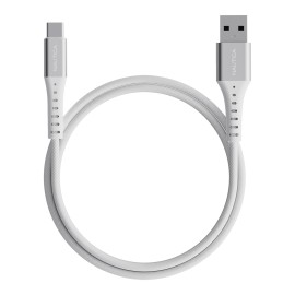 Nautica 4-Ft. 15-Watt USB-A to USB-C Cable, Urban CB200 (White)
