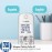 Panasonic Expandable Cordless Phone System for Landline, Digital Answering System, Caller ID, Call Blocker, and Large Buttons (2 Handset)