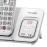 Panasonic Expandable Cordless Phone System for Landline, Digital Answering System, Caller ID, Call Blocker, and Large Buttons (2 Handset)