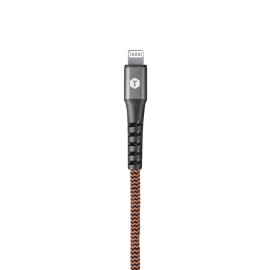 ToughTested Charge and Sync Braided USB Type-A to Lightning Cable, 6 Ft.