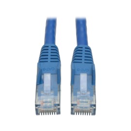 Tripp Lite Cat-6 Gigabit Snagless Rj45 M/M Ethernet Cable, Blue, 15-Ft.