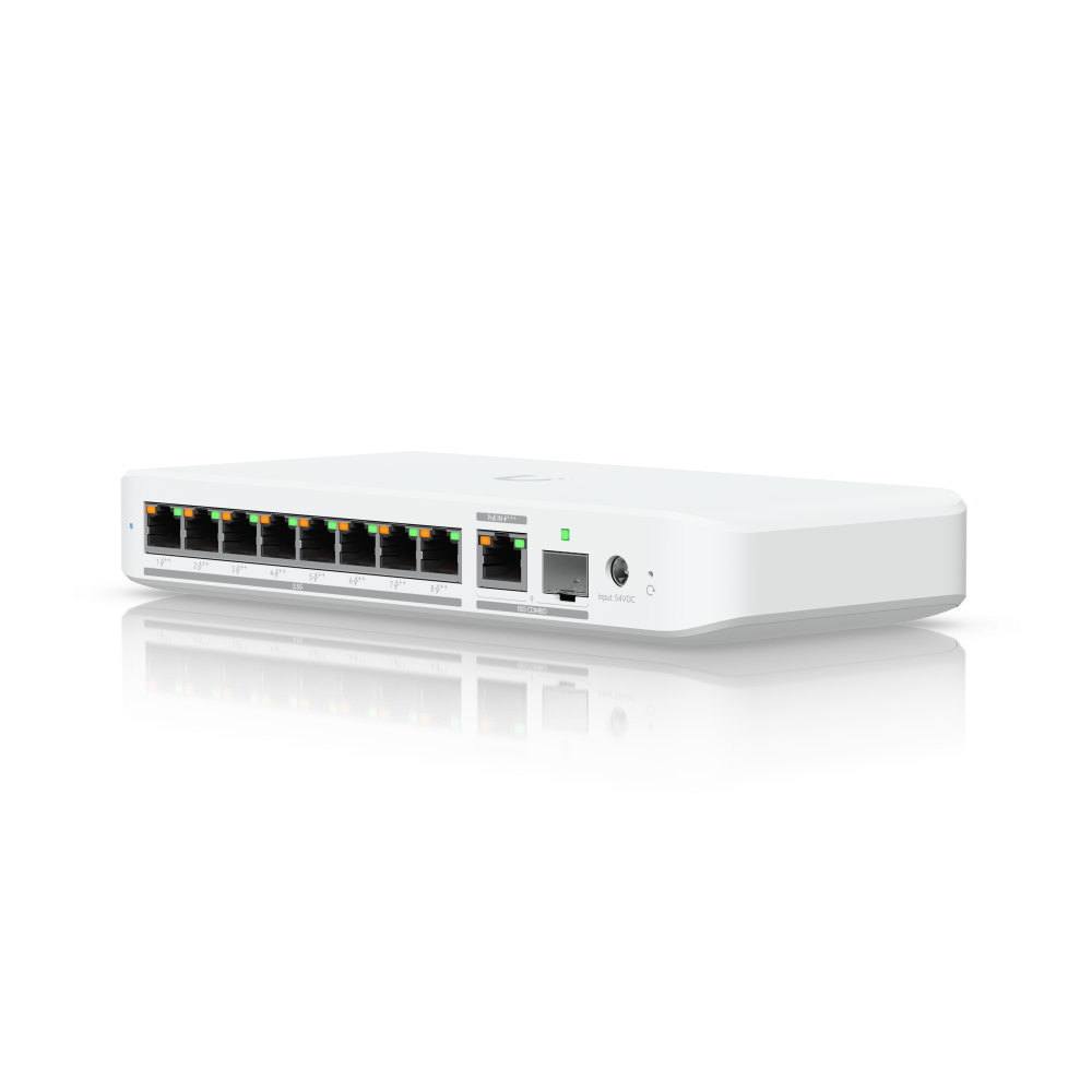 Ubiquiti UniFi Flex 2.5G PoE 8-Port Managed Switch
