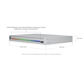 Ubiquiti UniFi Pro Max 24 PoE 24-Port 2.5G/1G Managed Switch