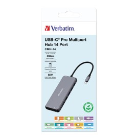Verbatim USB-C Pro 14-Port Hub
