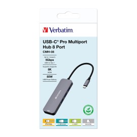 Verbatim USB-C Pro 8-Port Hub