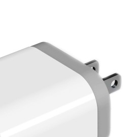 XYST 3.4-Amp Dual USB Wall Charger with USB Port and USB Type-C® Port