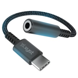 XYST USB-C to 3.5-mm Headphone Jack Adapter with Mic Support