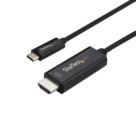10ft (3m) USB C to HDMI Cable - 4K 60Hz USB Type C to HDMI 2.0 Video Adapter Cable - Thunderbolt 3 Compatible - Laptop to HDMI Monitor/Display - DP 1.2 Alt Mode HBR2 - Black