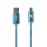 At&T Charge & Sync Illuminated Usb To Micro Usb Cable, 3Ft (Blue)