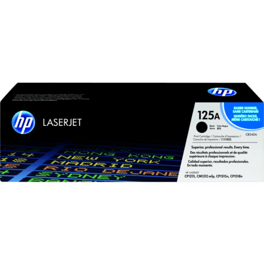 HP #540 Black Toner Cartridge