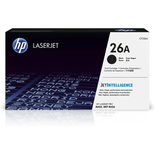 HP 26A | CF226A | Toner-Cartridge | Black | Works with HP LaserJet Pro M402 series, M426 series