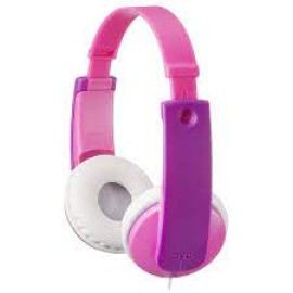 KIDS' OVER-EAR HEADPHONES (PINK)