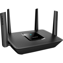 Linksys - AC2200 Tri-Band Mesh WiFi 5 Router - Black