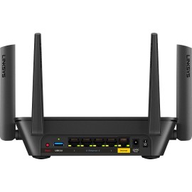 Linksys - AC2200 Tri-Band Mesh WiFi 5 Router - Black