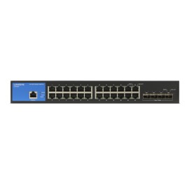 Linksys Business LGS328C - Switch - smart - 24 x 10/100/1000 + 4 x 10 Gigabit SFP