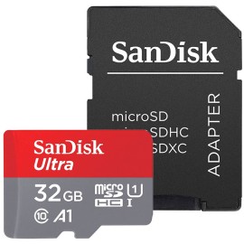 SanDisk MIcroSDHC 32gb w/adpt UHS-1 C10 A1 Android 100mb/s