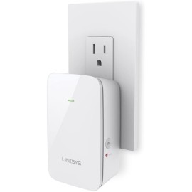 Linksys RE6350: AC1200 Dual-Band Wi-Fi Extender for Home, Wireless Range Booster, Works with Any Wi-Fi Router (White)