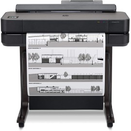 HP DesignJet T650 - 24" large-format printer - color - ink-jet - Roll A1 (61.0 cm x 91.4 m) - 2400 x 1200 dpi - up to 0.43 min/page - USB 2.0, Gigabit LAN, Wi-Fi - cutter