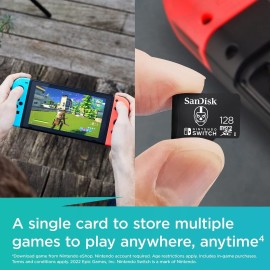 SanDisk Nintendo Switch - 128 GB- Fortnite Edition flash memory card