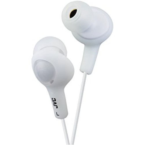 JVC Gumy® Plus Inner-Ear Earbuds (White)